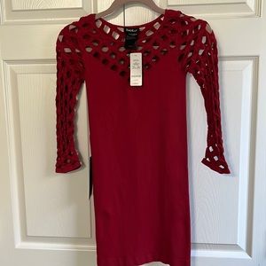 BNWT BEBE Bodycon Dress Size Small